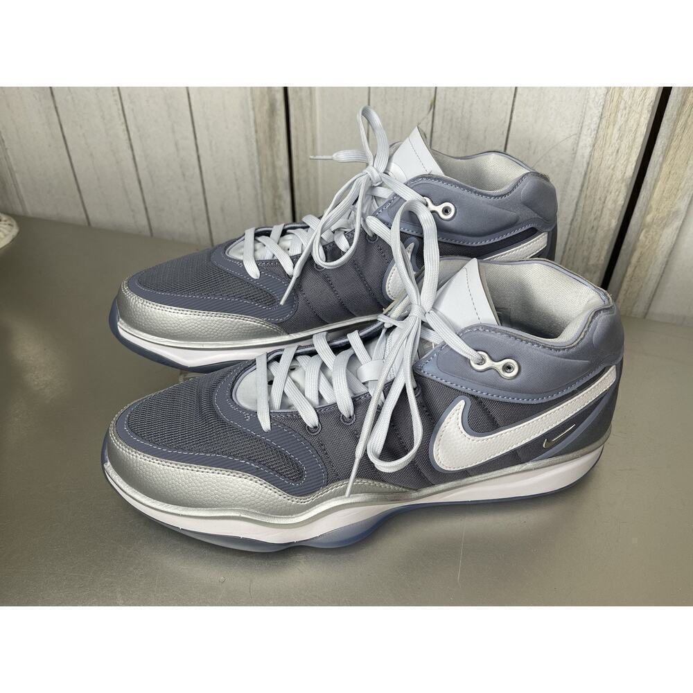 Nike Air Zoom ZM GT Hustle 2 Light Carbon Grey Women Basketball Sneaker Size 14